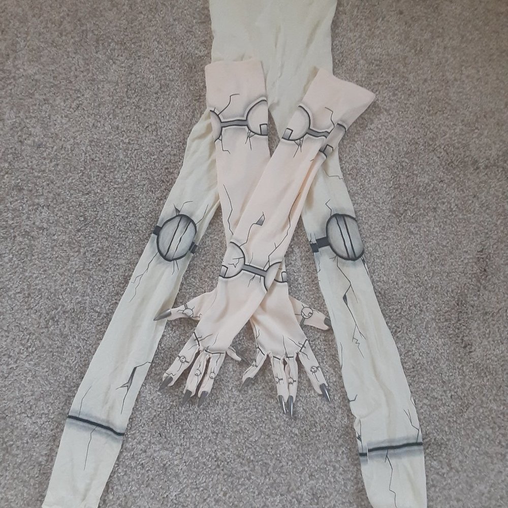 Doll Costume Stockings and Gloves Set